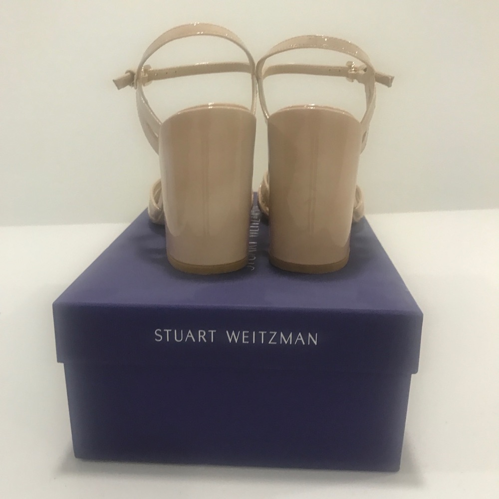 Stuart Weitzman Memoir Aniline Sandal Size 7 - image 3